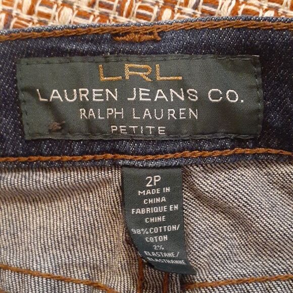 LR Raw Hem Petite Women's Modern Skinny Jean's Size 2P - Picture 2 of 7